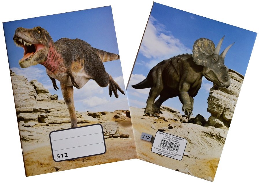 REAS-PACK Školní sešit 512 Dinosaurus